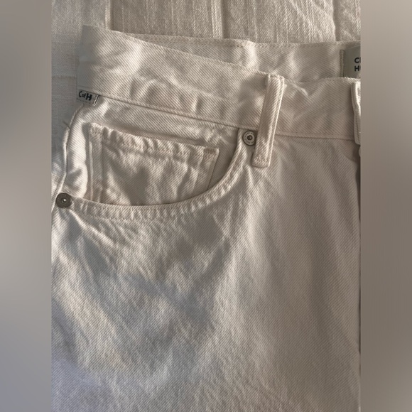 Citizens of Humanity High-Rise Cut-Off Denim Shorts Size 26 - Picture 7 of 11